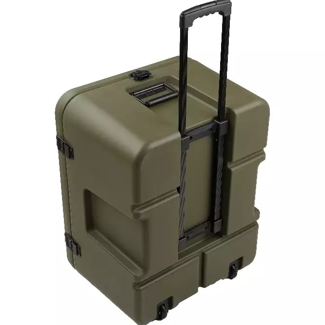 Plastikine transportavimo deze hard case su ratukais, teleskopine rankena, dangciu kaina 14 Transportavimo deze su teleskopine rankena, integruotais ratukais, sandariu dangciu kaina