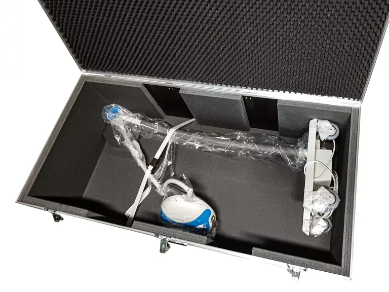 Flight Case for safe transportation of surgical table, military field hospital, butter 3 Flight Case for safe transportation of surgical table, military field hospital, light 3