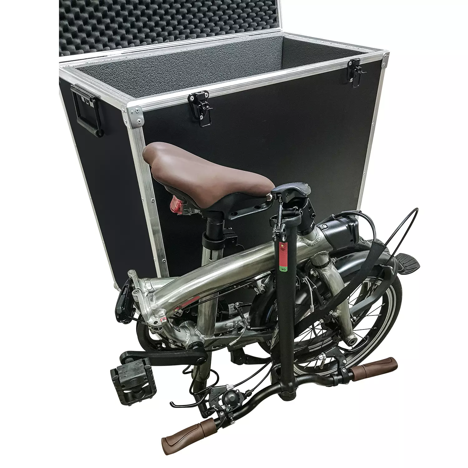 Transportavimo deziu flight case gamyba dviraciams, motoroleriams, motociklams, paspirtukams 5